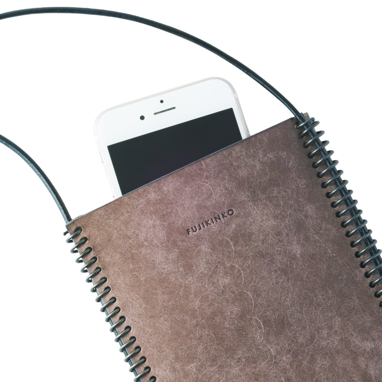 FUJIKINKO / LEATHER SACOCHE - TWIST 70