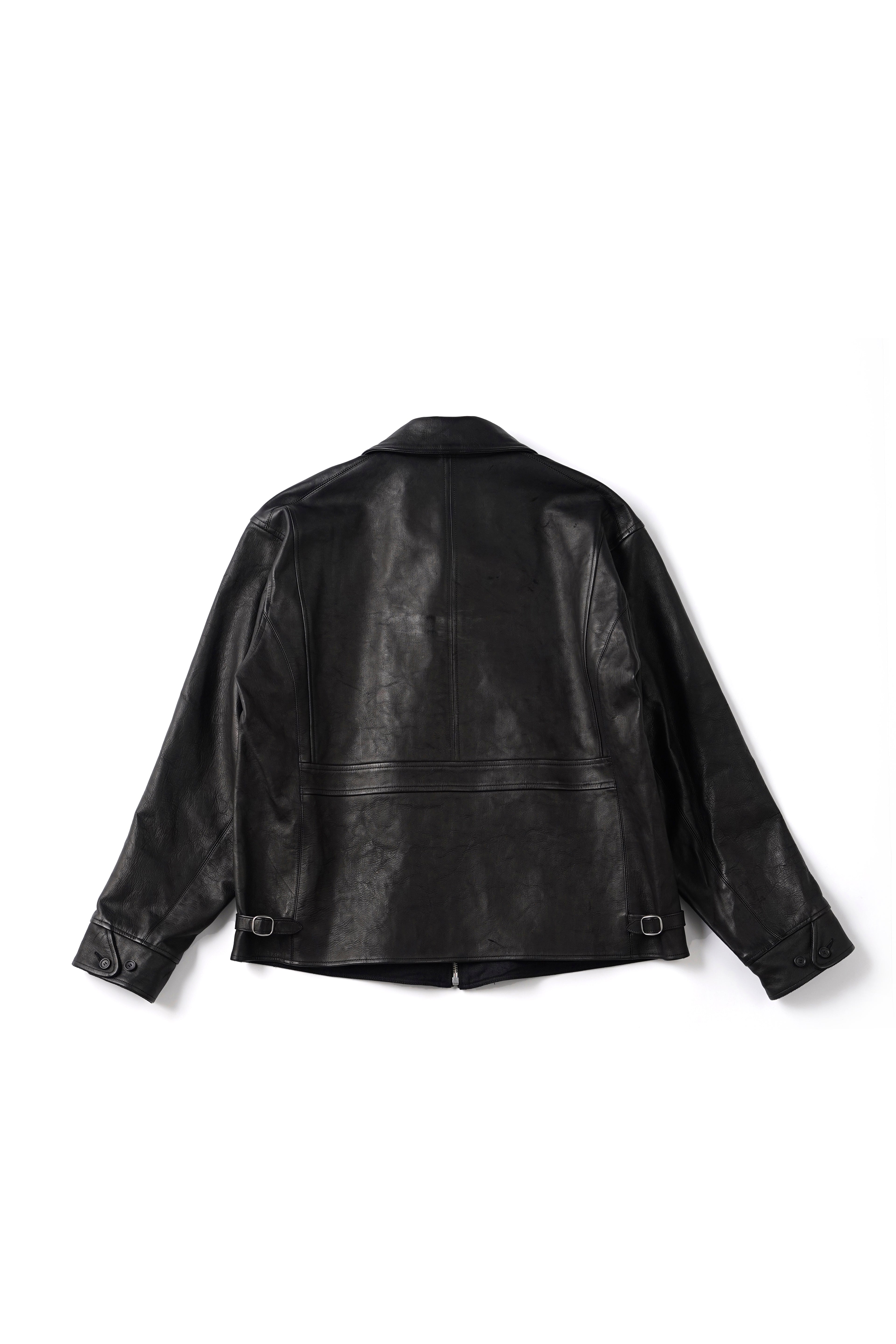 OLD JOE BRAND PATINA HORSE-HIDE HERCULES JACKET 261OJ-JK15