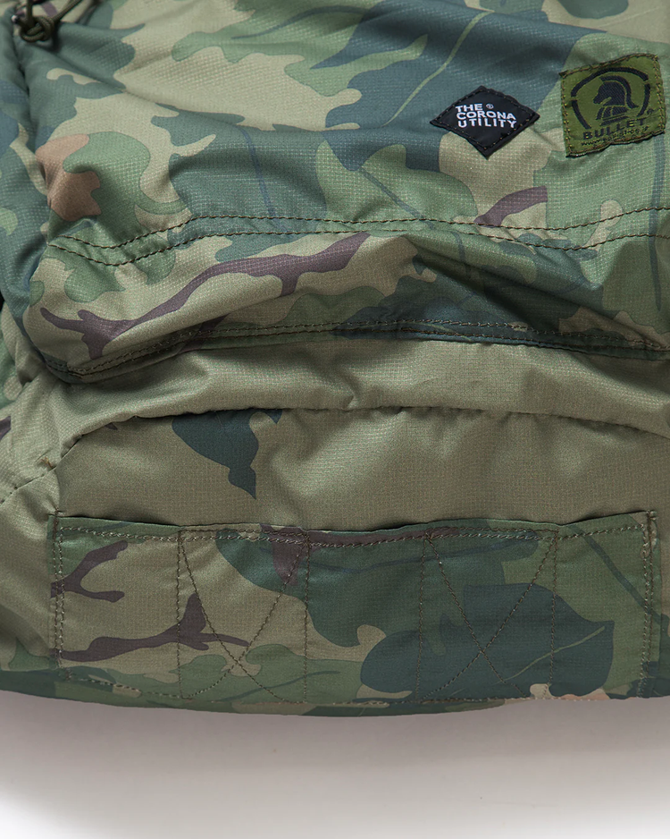 THE CORONA UTILITY BALLISTICS × CORONA CB001 UTILITY A-3 PACK Mitchell Pattern Camo
