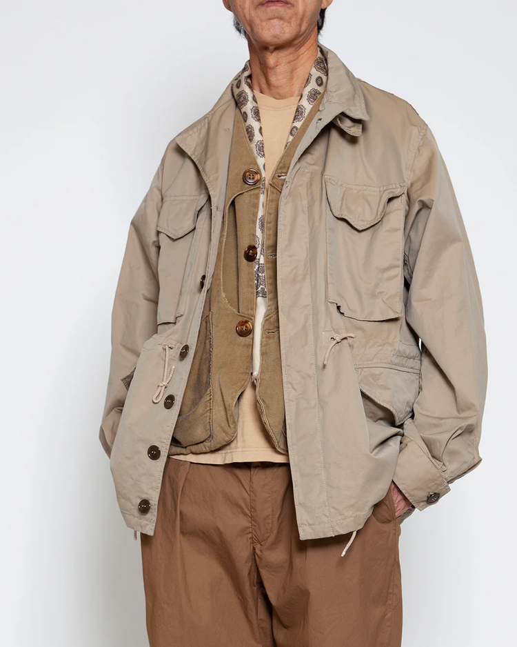 THE CORONA UTILITY CJ073 - M-43 FIELD JACKET Sand Beige