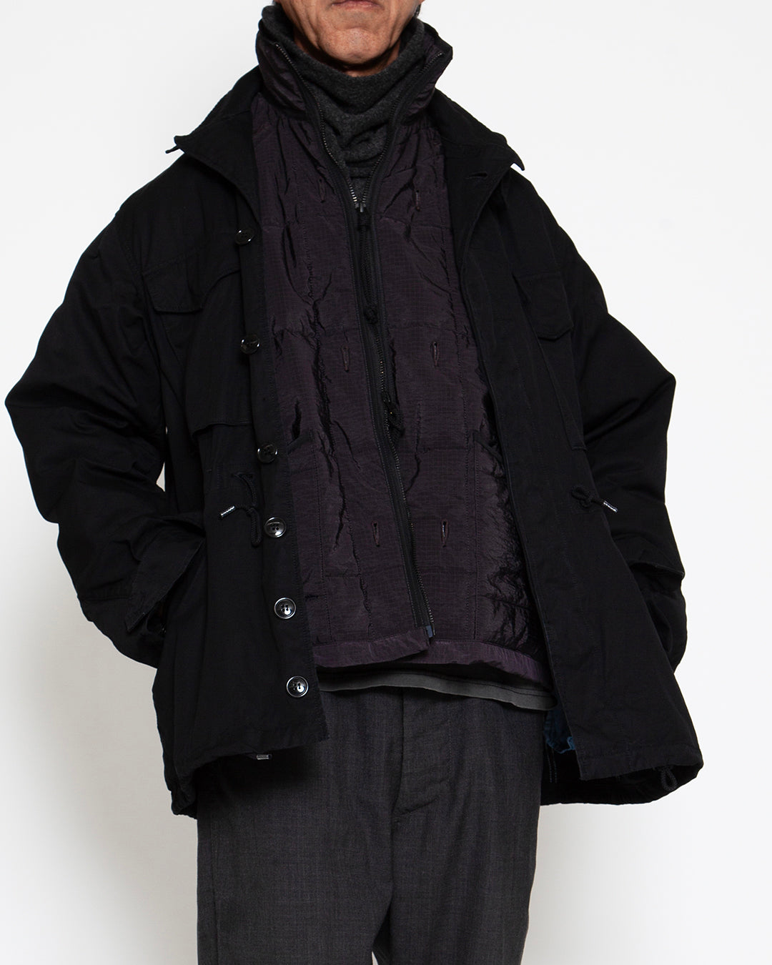 THE CORONA UTILITY CJ073 - M-43 FIELD JACKET BLACK – CASDAY