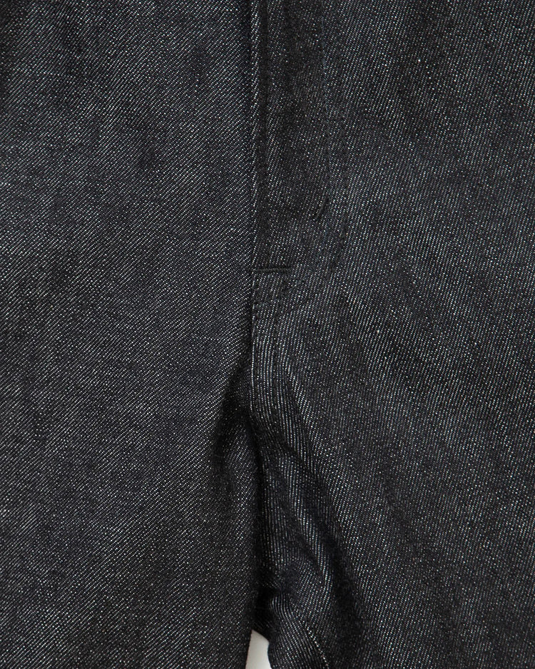 THE CORONA UTILITY   CP005 - W05 5POCKET / Black Denim CP005-26-02N-M