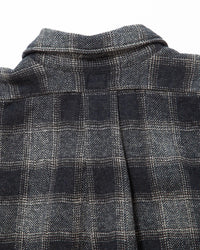 THE CORONA UTILITY  CS005 - W.C.W SHIRT PULLOVER / Black × White CS005-26-05-M