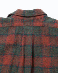 THE CORONA UTILITY  CS005 - W.C.W SHIRT PULLOVER / Red × Green CS005-26-06-M