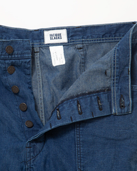 FATIGUE SLACKS FP015 UTILITY NAVY SLACKS Indigo w Bio-wash