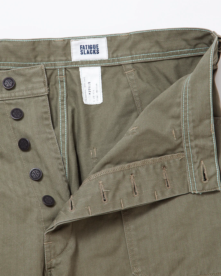 FATIGUE SLACKS FP015 UTILITY NAVY SLACKS Light OG w Bio-wash