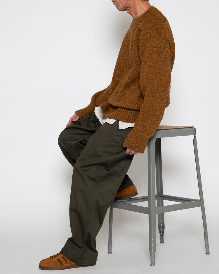 FATIGUE SLACKS  FP027 - M-47 UTILITY SLACKS / Olive Green FP027-26-05-M