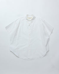 THE SHINZONE / HALF SLEEVE DADDY SHIRT 01 WHITE