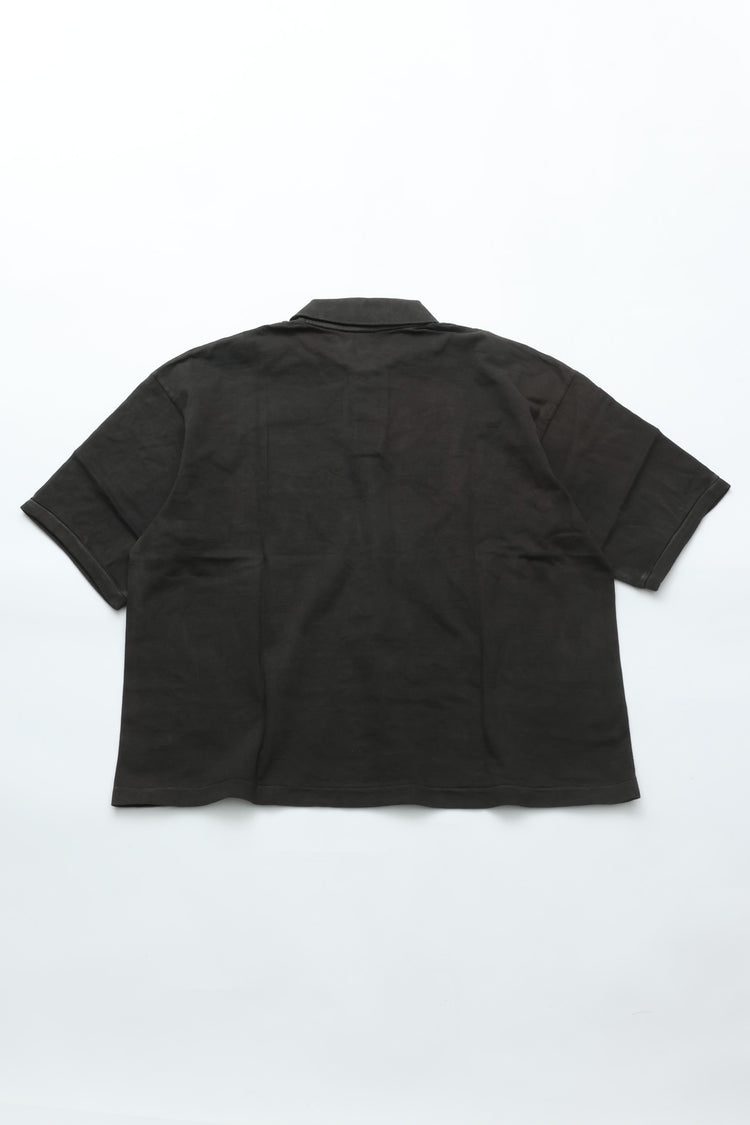 YOKO SAKAMOTO BOX TUBE POLO KAKISHIBU