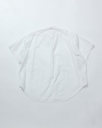 THE SHINZONE / HALF SLEEVE DADDY SHIRT 01 WHITE