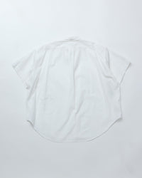 THE SHINZONE / HALF SLEEVE DADDY SHIRT 01 WHITE