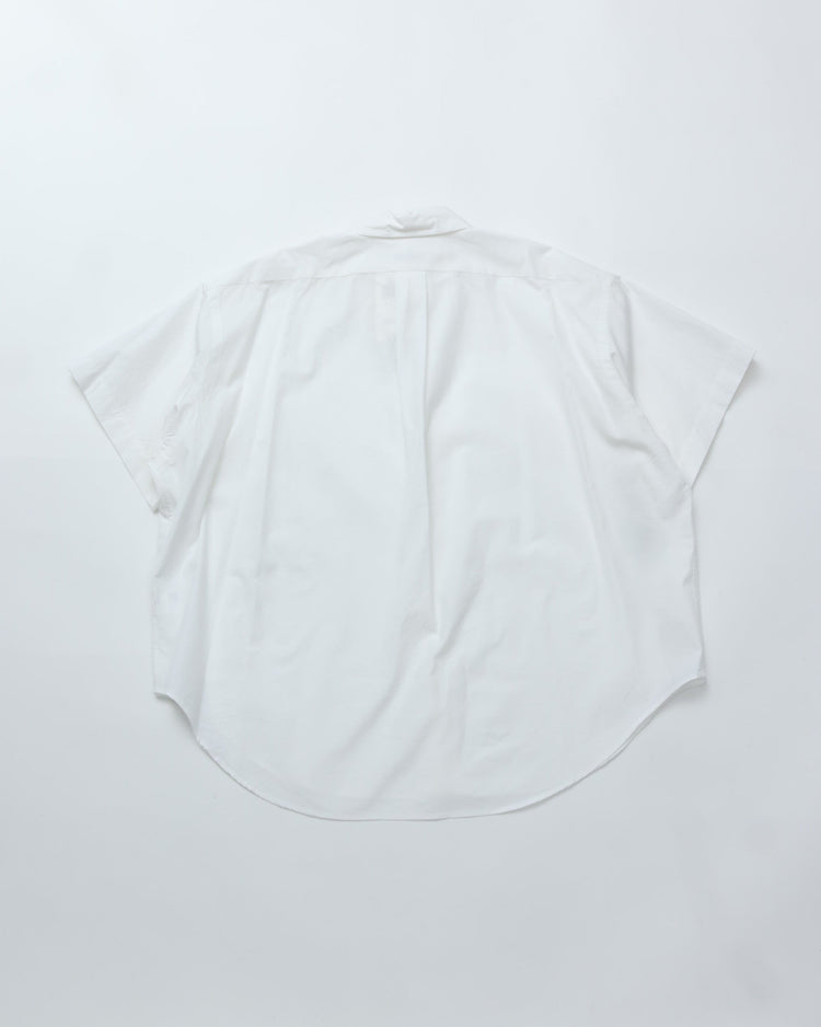 THE SHINZONE / HALF SLEEVE DADDY SHIRT 01 WHITE