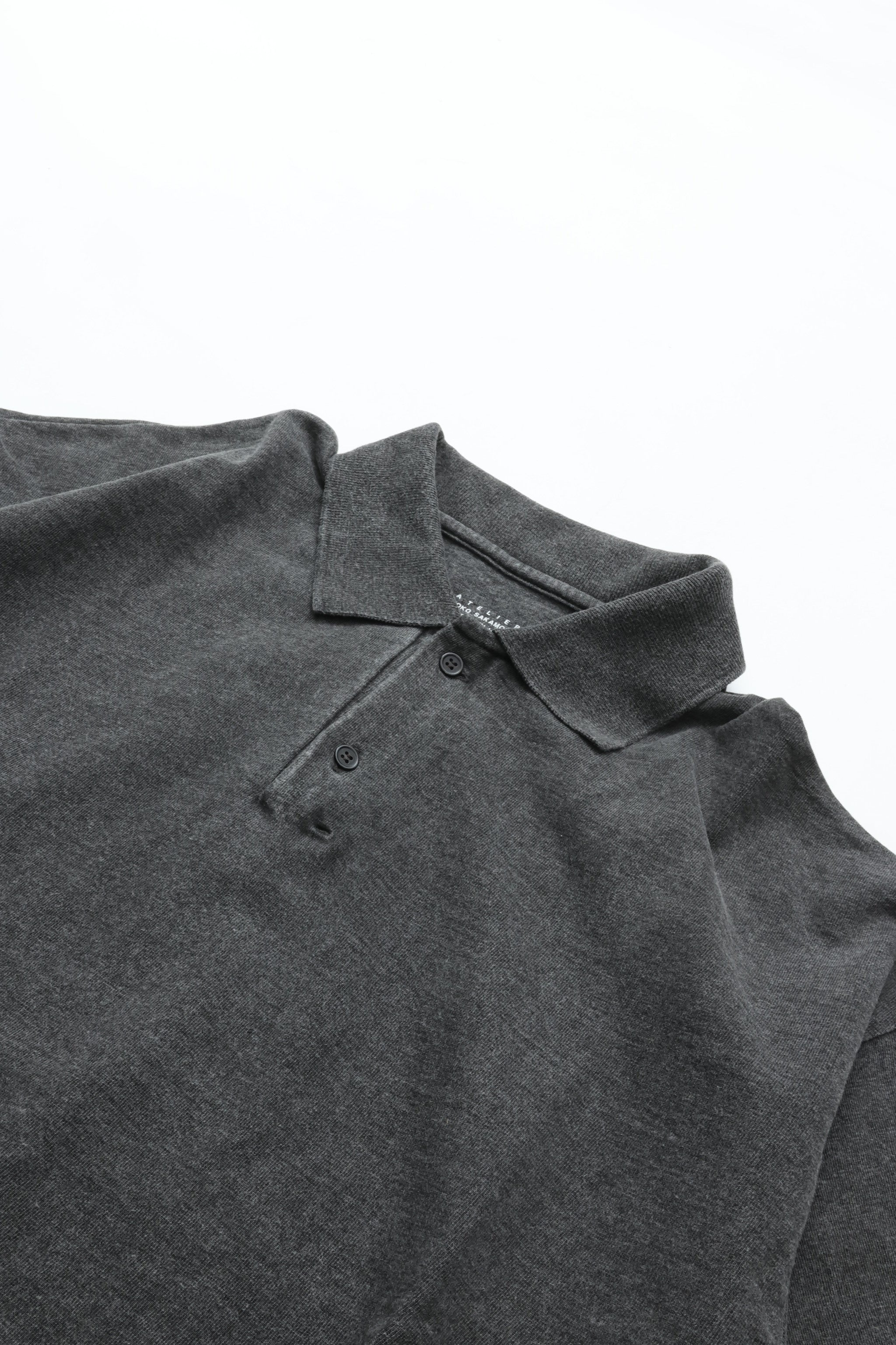 YOKO SAKAMOTO BIG TUBE POLO SUMI INK – CASDAY / キャスデイ (casday.jp)