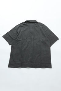 YOKO SAKAMOTO  BIG TUBE POLO SUMI INK