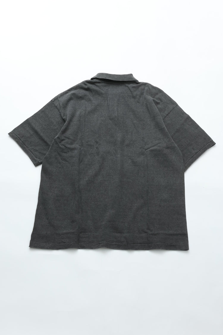 YOKO SAKAMOTO  BIG TUBE POLO SUMI INK