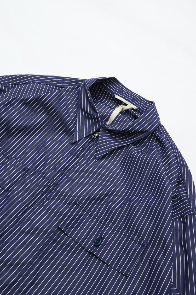 OLD JOE BRAND   TOP NOTCH UNIFORM SHIRTS (Long-Sleeve) 261OJ-SH06 PIN STRIPE