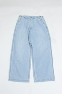 Ordinary fits  BELL PANTS BLEACH 180BL-BLEACH