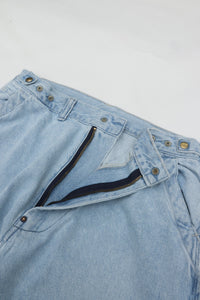 Ordinary fits  BELL PANTS BLEACH 180BL-BLEACH