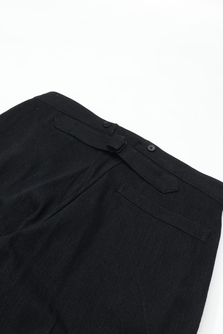 OLD JOE BRAND   CINCH BACK WELT-POCKET TROUSER 261OJ-PT13 BLACK