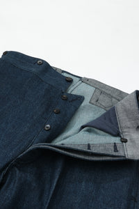 OLD JOE BRAND   CINCH BACK WELT-POCKET TROUSER 261OJ-PT13 INDIGO
