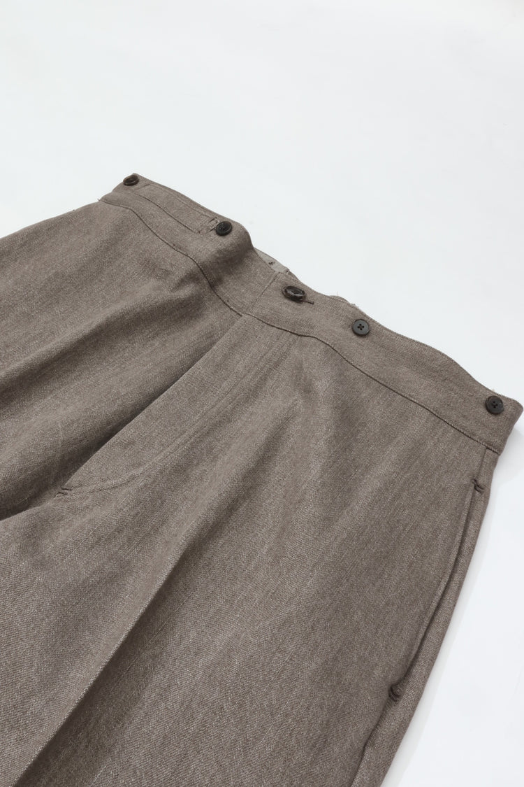 OLD JOE BRAND   CINCH BACK WELT-POCKET TROUSER 261OJ-PT13 NUTMEG