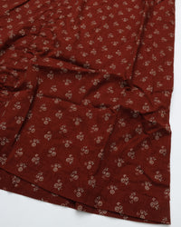 MEYAME　PRINT SUMMER DRESS MEY-2420 BURGUNDY