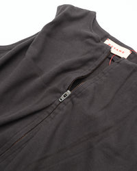 MEYAME　SLEEVELESS HALF ZIP ALL-IN-ONE　MEY-2306 BLACK