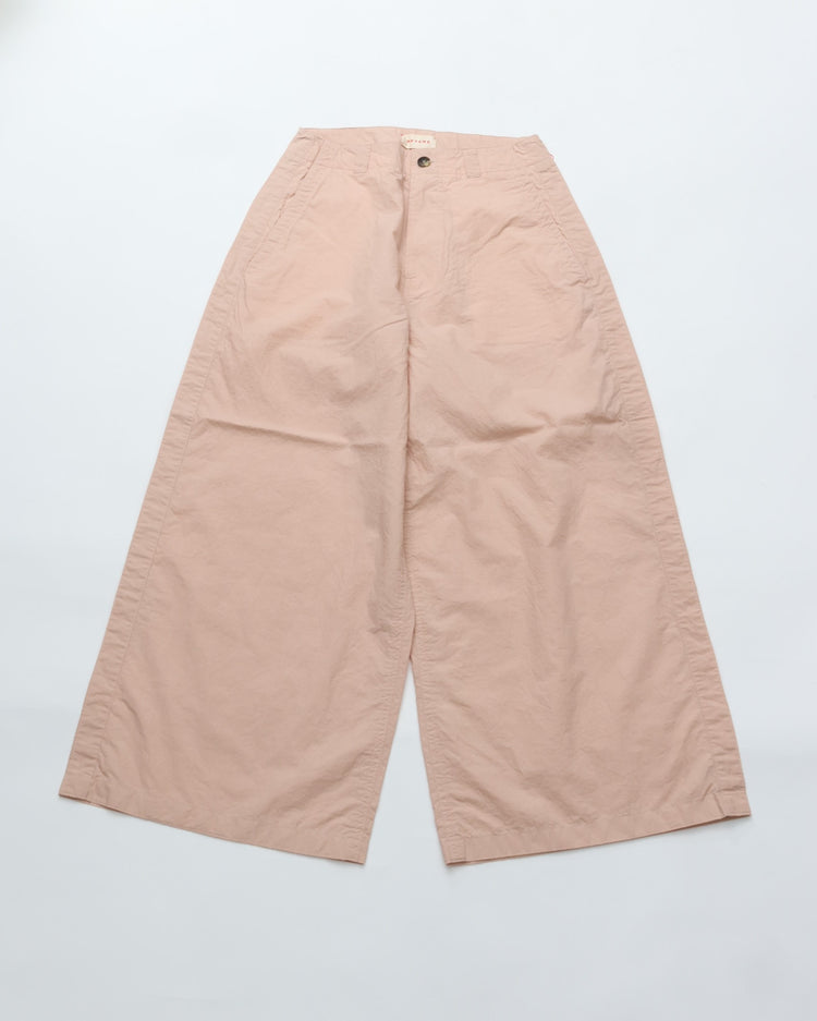 MEYAME  COTTON LINEN SIDE LINE WIDE PANTS MEY-2440 PINK