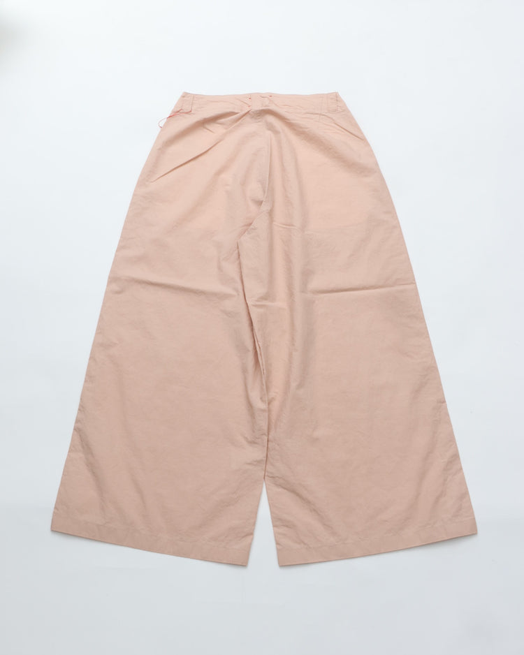 MEYAME  COTTON LINEN SIDE LINE WIDE PANTS MEY-2440 PINK