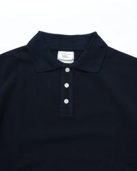 THE SHINZONE / WIDE POLO SHIRT 85 NAVY
