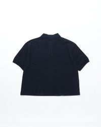 THE SHINZONE / WIDE POLO SHIRT 85 NAVY
