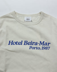 THE SHINZONE / HOTEL Beira-Mar TEE 02 ECRU