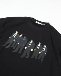 COTTON PAN  DOGS BLACK