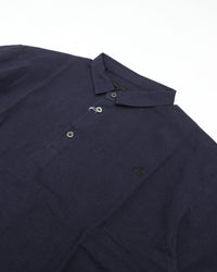 maillot  linen rich polo shirt-Tee FADE BLACK