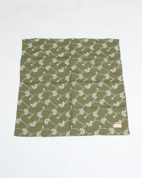 MEYAME EMBROIDERED SCARF MEY-2433 OLIVE