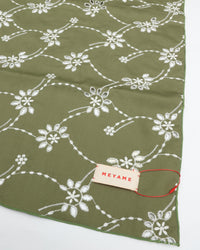 MEYAME EMBROIDERED SCARF MEY-2433 OLIVE