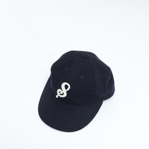 A.G.SPALDING&BROS/ HW DOGS&CO BASEBALL CAP NAVY