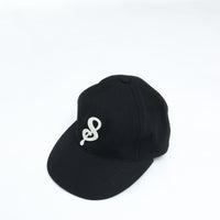 AGSPALDING&amp;BROS/ HW DOGS&amp;CO BASEBALL CAP BLACK