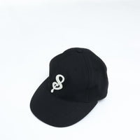 A.G.SPALDING&BROS/ HW DOGS&CO BASEBALL CAP BLACK