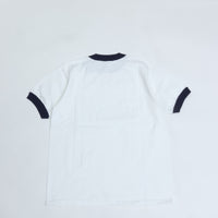 Goodwear / S/S RINGER TEE / Short Sleeve Ringer Tee WHITE/NAVY