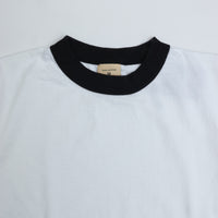 Goodwear / S/S RINGER TEE / Short Sleeve Ringer Tee WHITE/BLACK