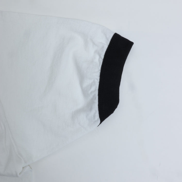 Goodwear / S/S RINGER TEE / Short Sleeve Ringer Tee WHITE/BLACK