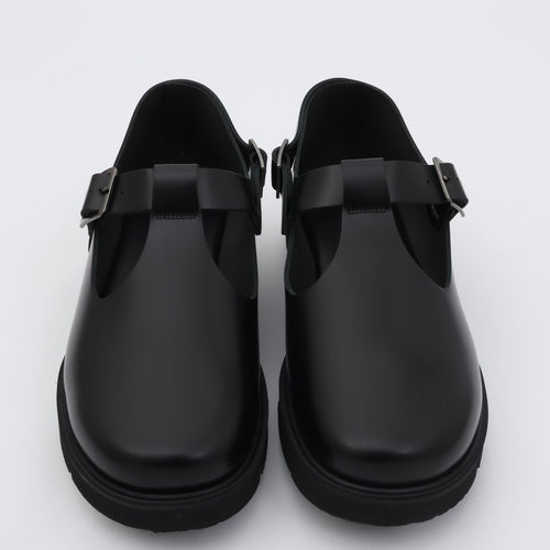 BEAUTIFUL SHOES T-STRAP GLOXI CUT MEDIUM SOLE