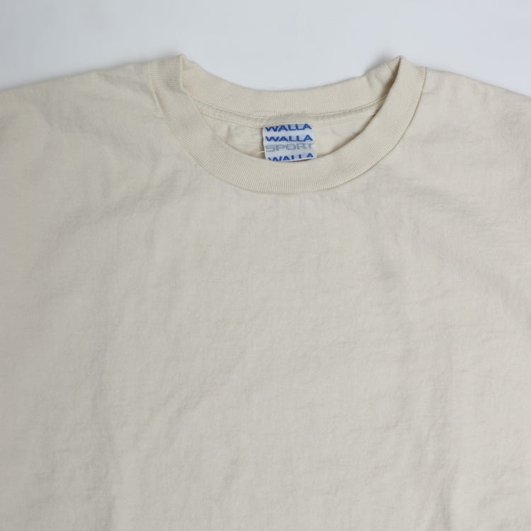 WALLA WALLA SPORT/ 9oz TUBE TEE IVORY