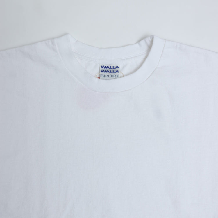 WALLA WALLA SPORT  9oz TUBE TEE WHITE