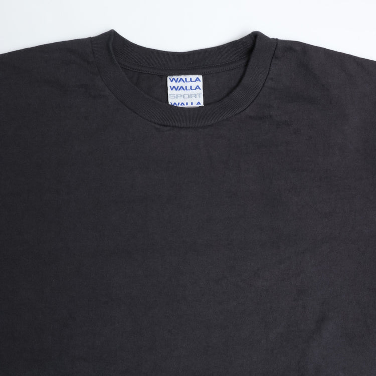 WALLA WALLA SPORT  9oz TUBE TEE USED BLACK