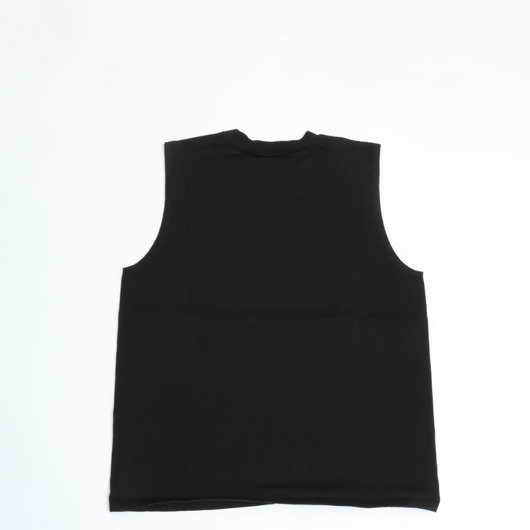 WALLA WALLA SPORT/　9oz TUBE SLEEVELESS TEE BLACK