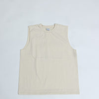 WALLA WALLA SPORT/　9oz TUBE SLEEVELESS TEE IVORY