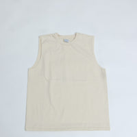 WALLA WALLA SPORT/　9oz TUBE SLEEVELESS TEE IVORY