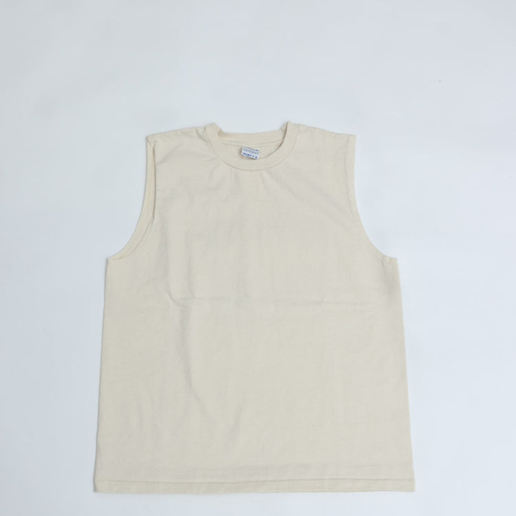 WALLA WALLA SPORT/　9oz TUBE SLEEVELESS TEE IVORY